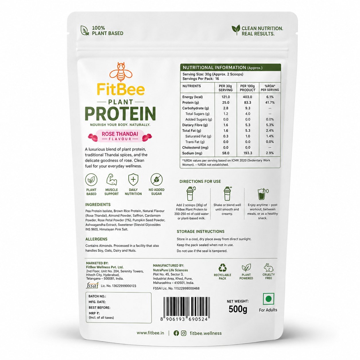 Plant Protein Powder